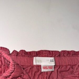 Zara Pink Ruffled Skirt